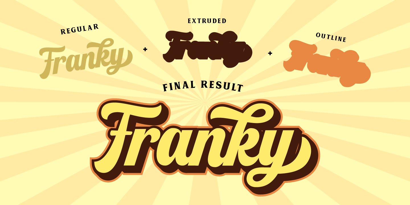 Example font Franky #8
